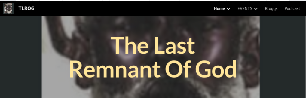 The Last Remnant of God website
